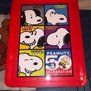 vitange snoopy lunch box
